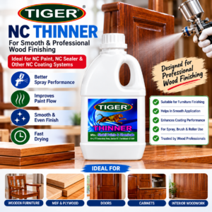 Gazraj NC Thinner for wood furniture and professional wood finishing